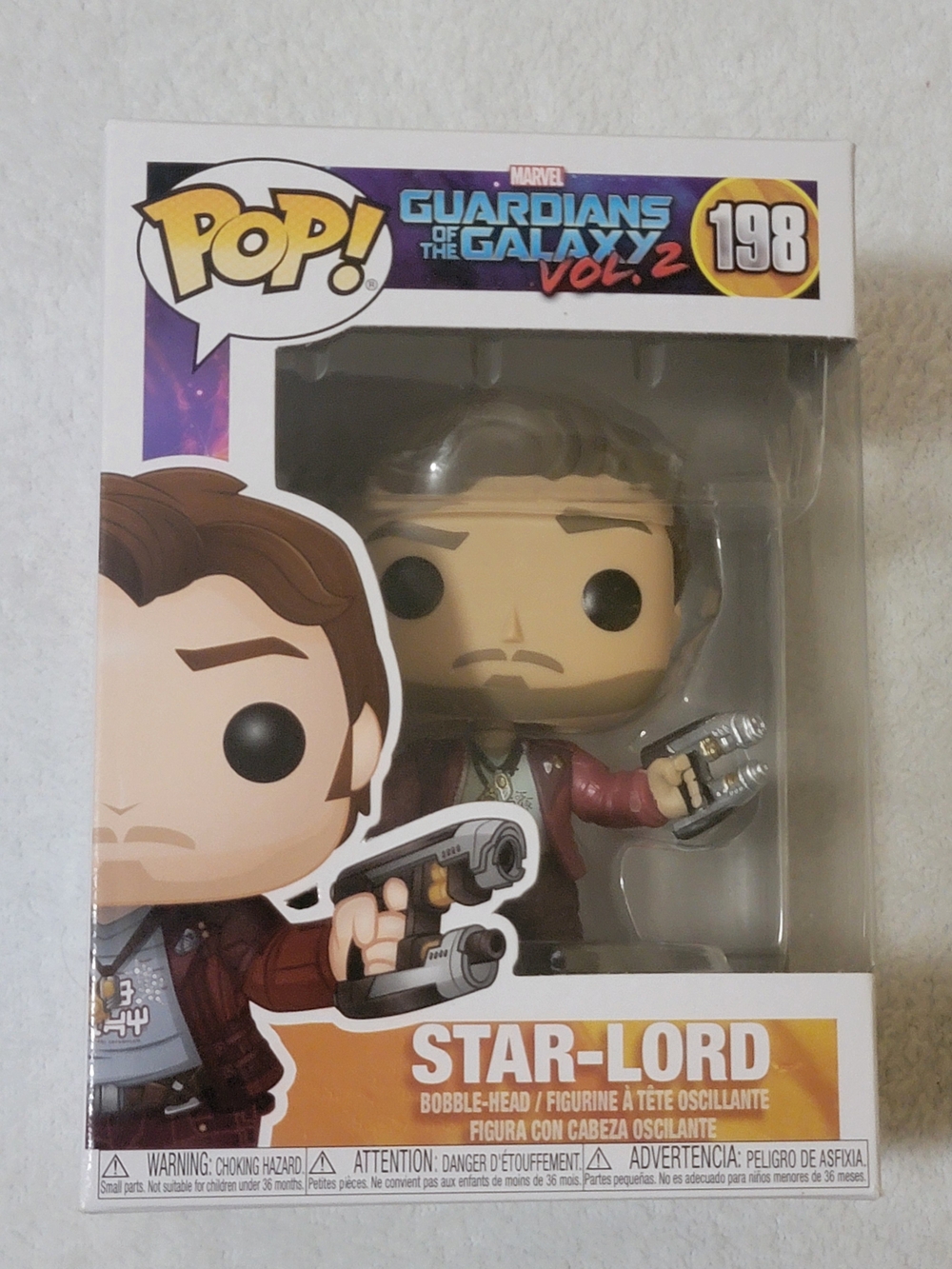 Funko Pop! Vinyl: Marvel - Star-Lord #198 🐄🌋🐄